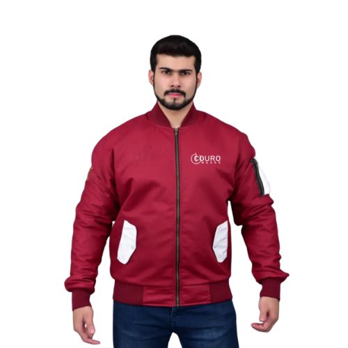 Burgundy Varsity Jacket