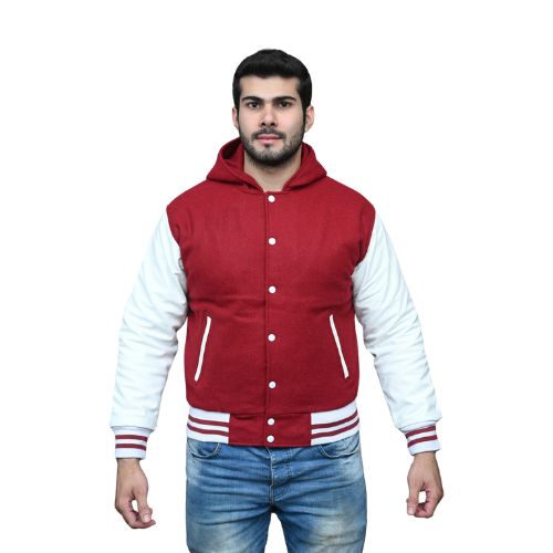Burgundy Varsity Jacket