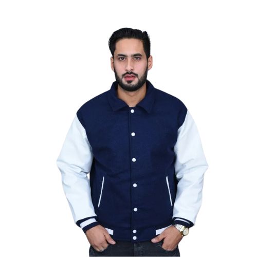 denim varsity jacket