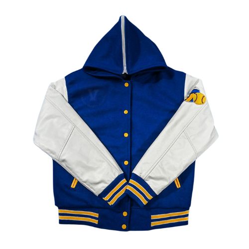 Hooded Varsity Jacket