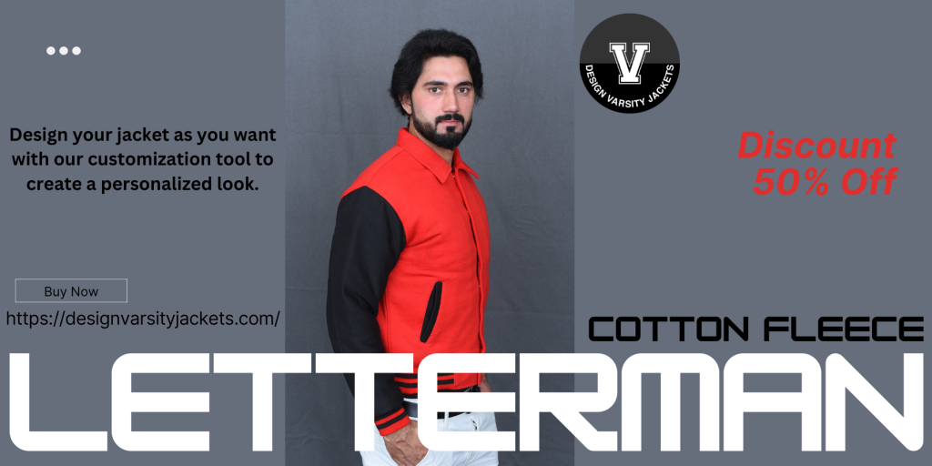Men Varsity Jackets Twill Cotton