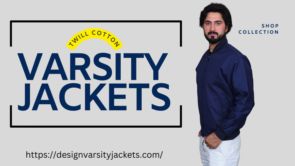 Men Varsity Jackets Twill Cotton