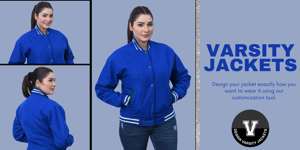 Personalized Varsity Jacket Women