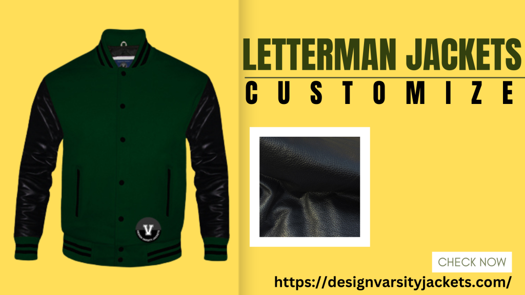 Women Varsity Jackets Wool Leather