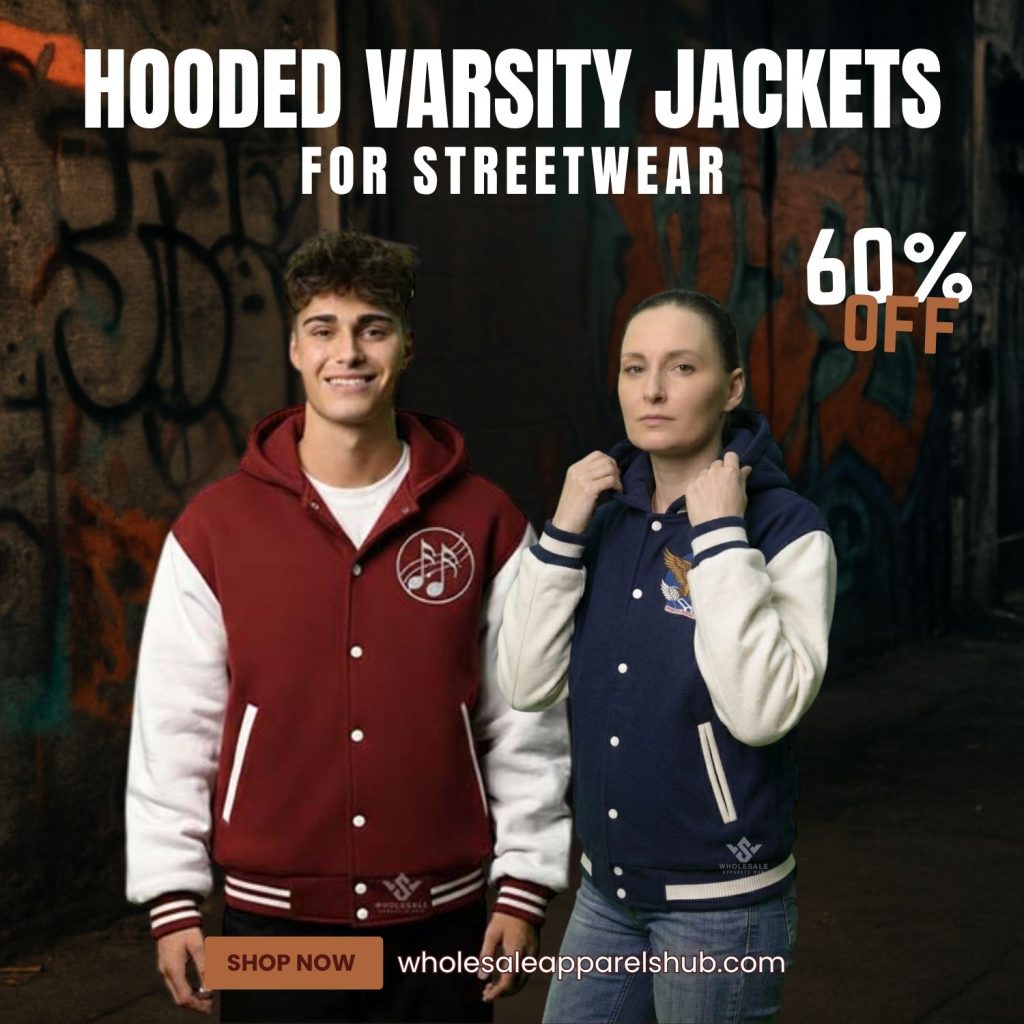 Hooded Varsity Jackets For Streetwear Hooded Varsity Jackets For Streetwear