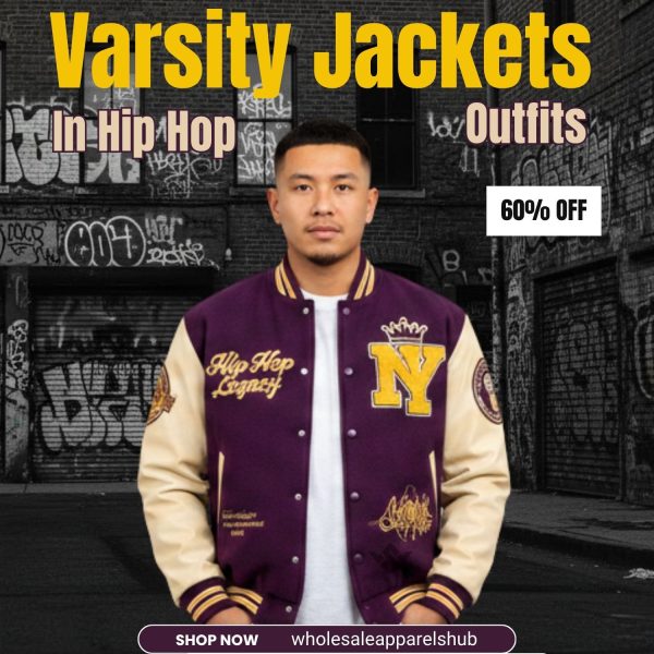 Varsity Jackets In Hip Hop Outfits