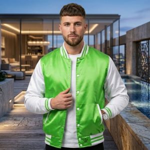 Varsity Jackets With Luxury Satin Varsity Jackets With Luxury Satin