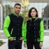 Green And Black Baseball Jackets For Teams