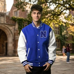 Letterman Jackets With Leather Sleeves