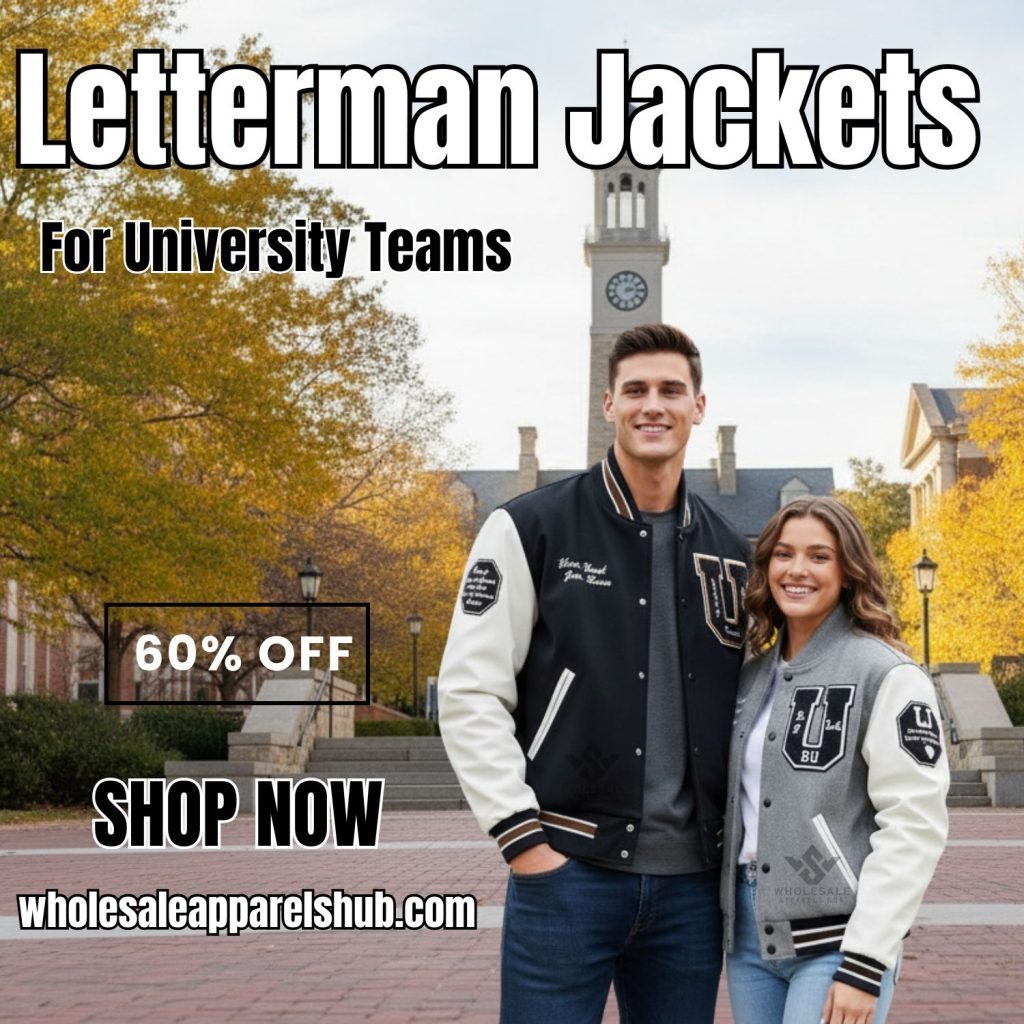 Letterman jackets for university teams Letterman jackets for university teams