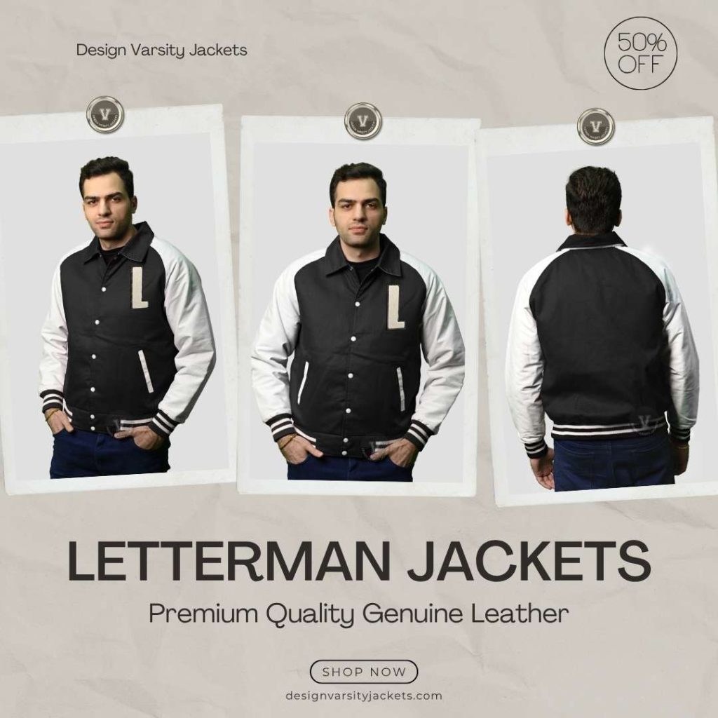 Letterman Jackets Genuine Leather Sleeves