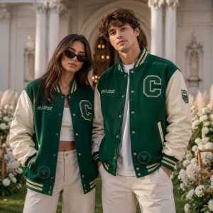 Varsity Jackets For Wedding Photoshoots