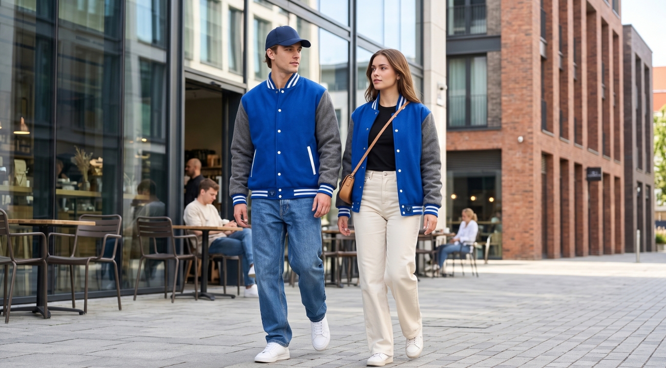 Cotton Baseball Jackets For Men And Women
