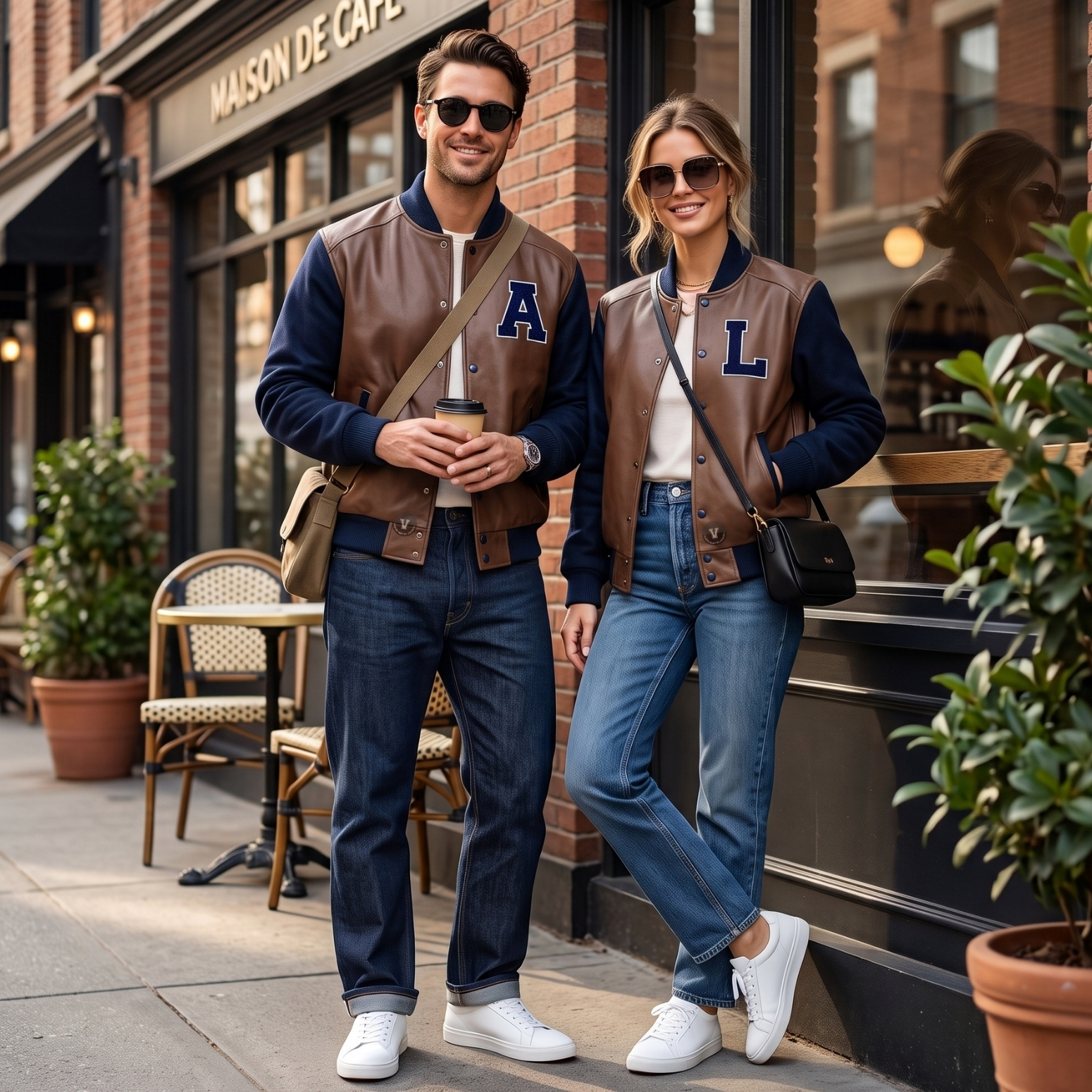 Custom Design Varsity Jackets for Couples