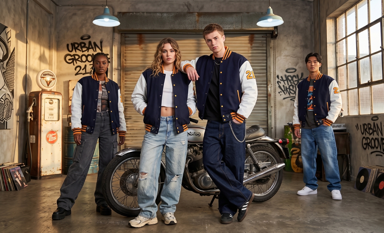 Varsity Jackets Wholesale Streetwear