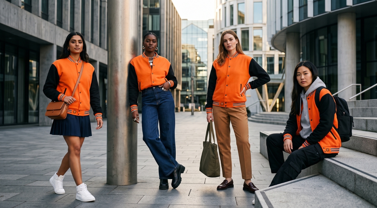 Varsity Jackets For Women Outfits
