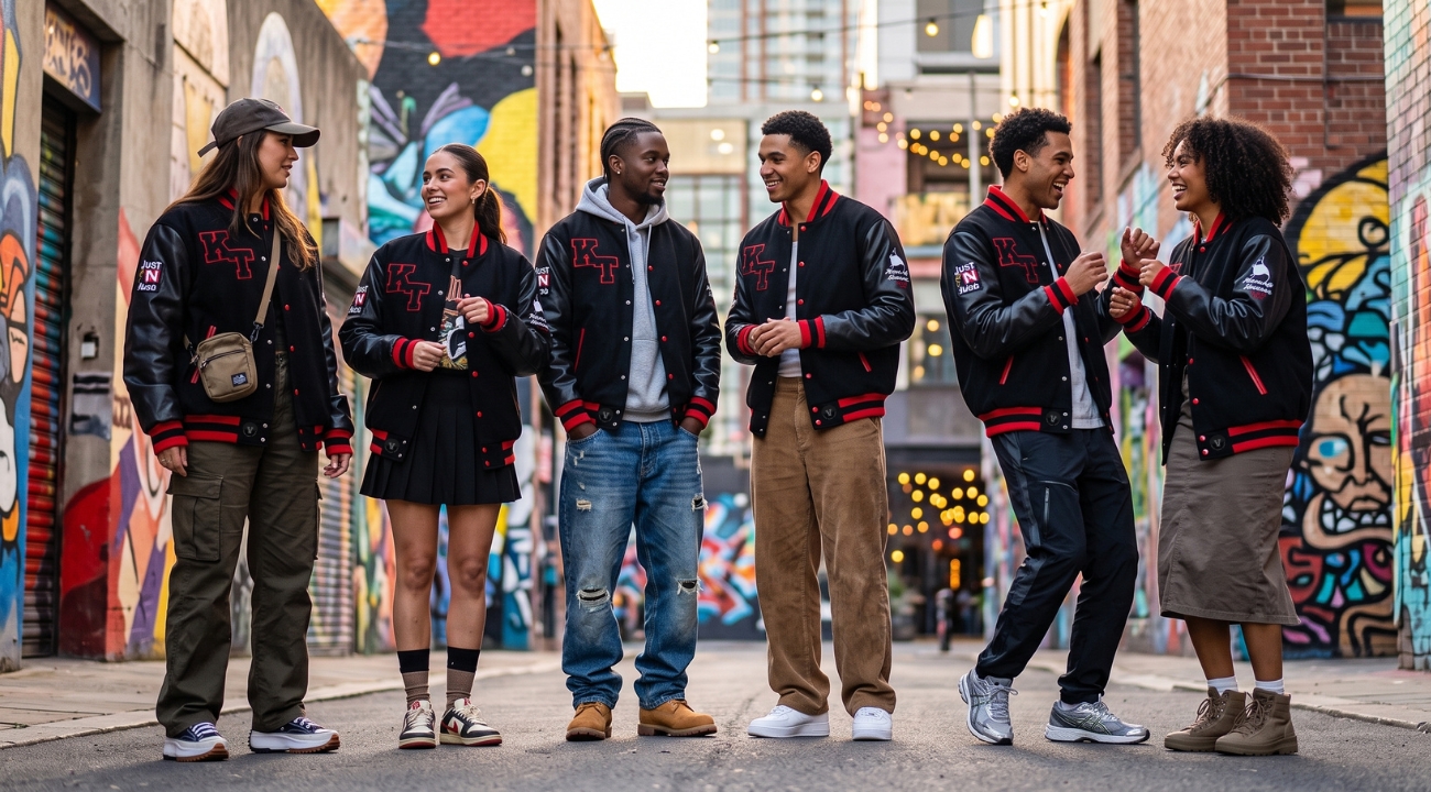 Varsity Jackets TikTok Outfits