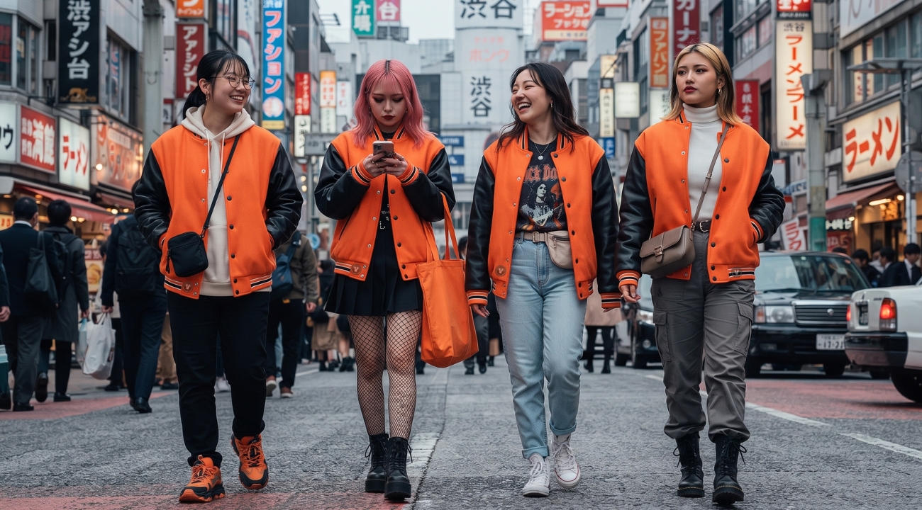 Varsity Jackets for Streetwear Tokyo Outfits