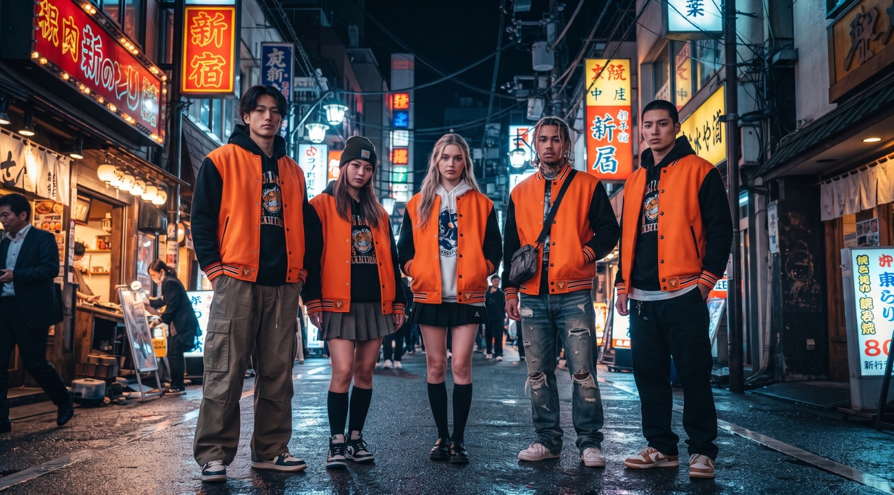 Varsity Jackets for Streetwear Tokyo Outfits
