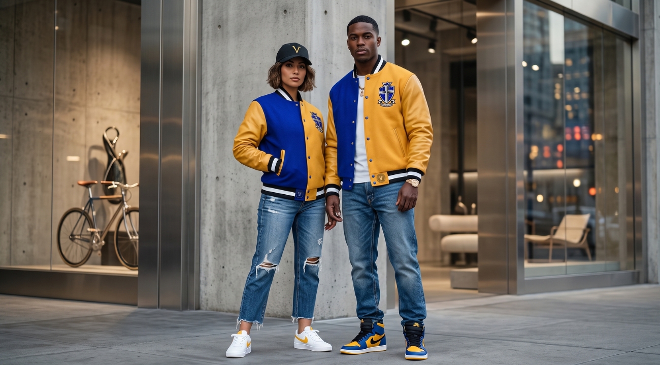 Wool Leather Varsity Jackets Custom