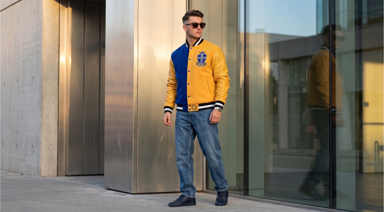 Wool Leather Varsity Jackets Custom