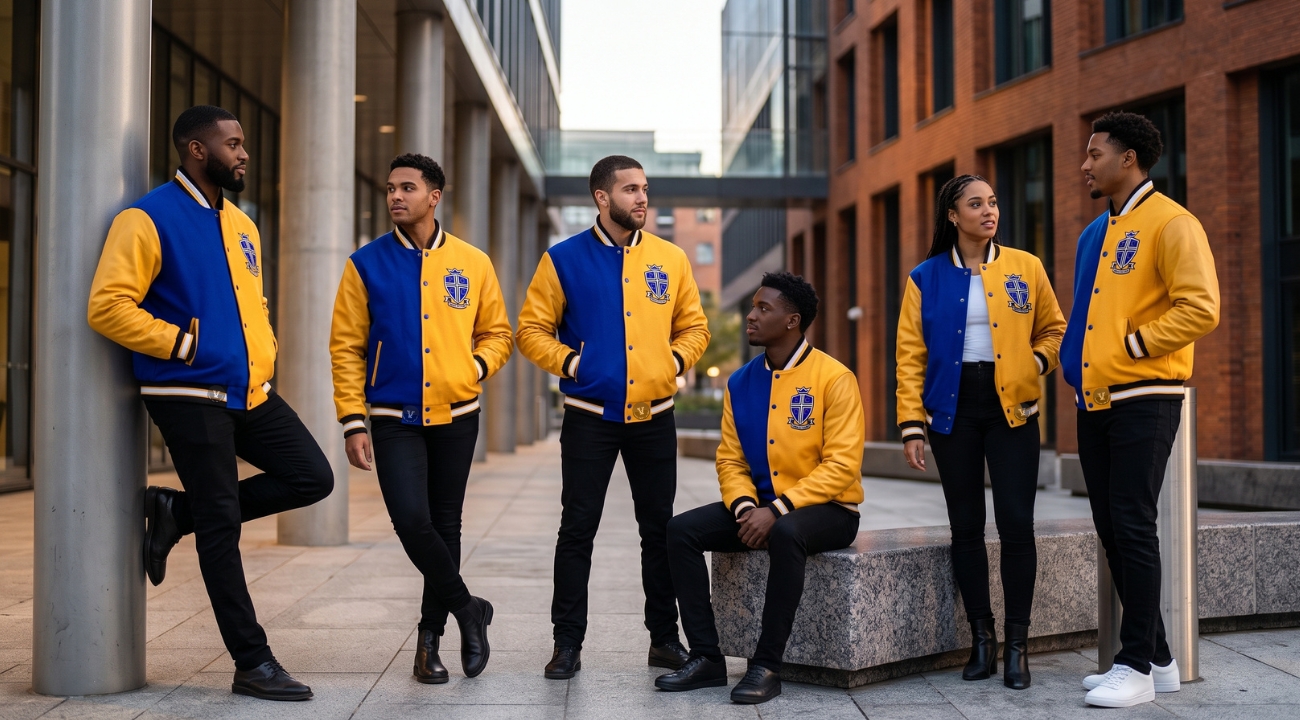 Wool Leather Varsity Jackets Custom