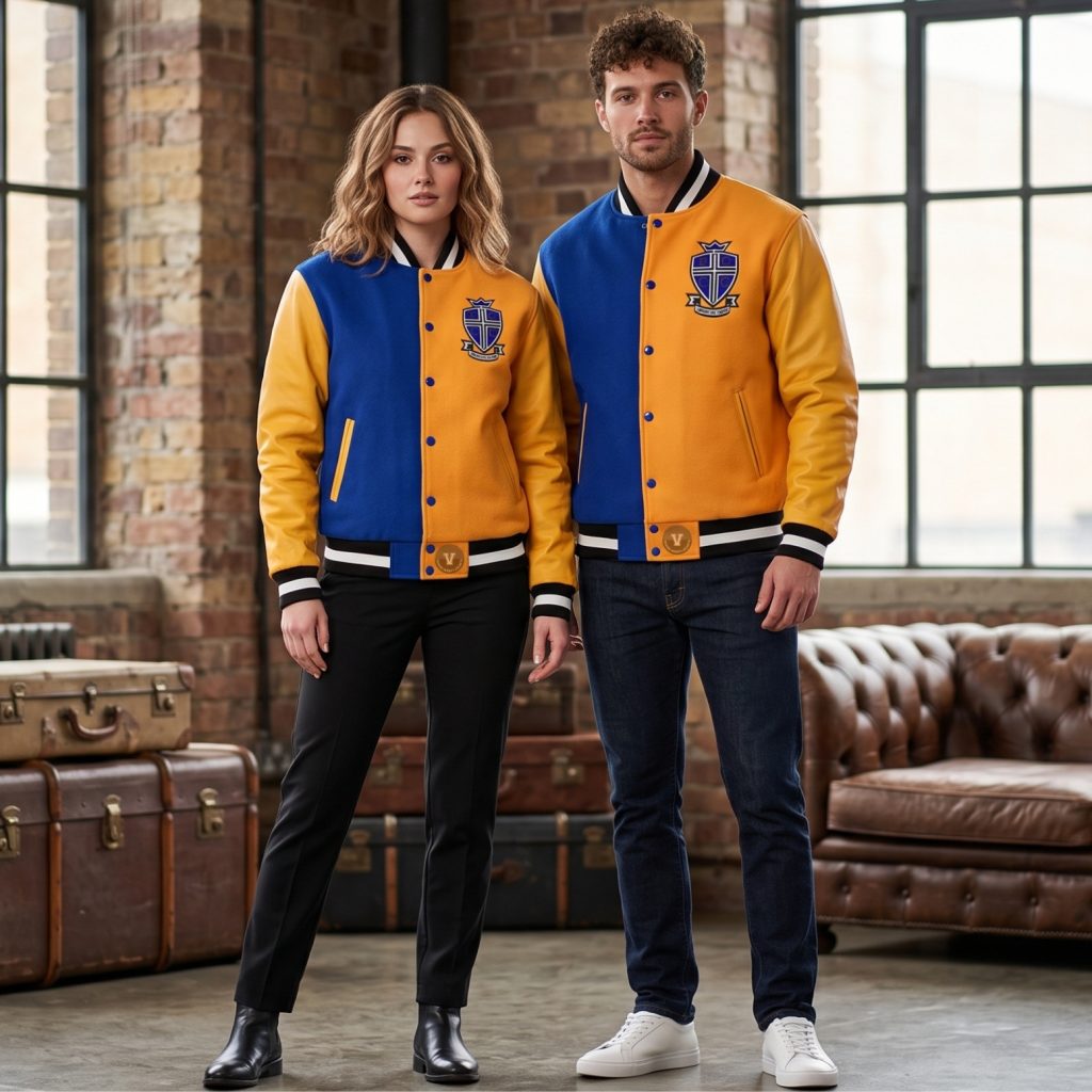 Wool Leather Varsity Jackets Custom