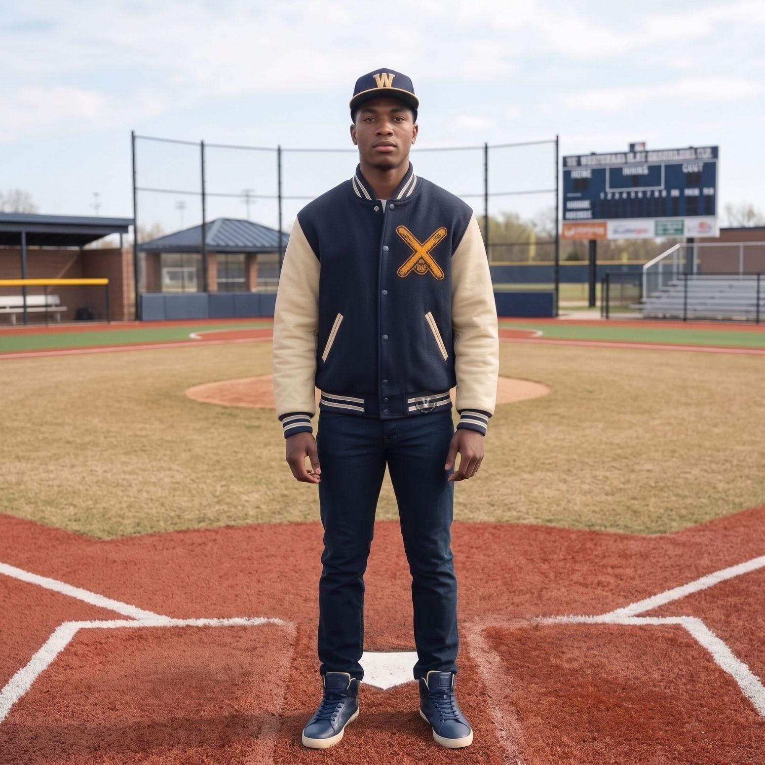Baseball Jackets With Cogo Printing