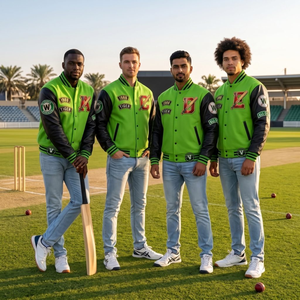 Cricket Baseball Jackets For Teams
