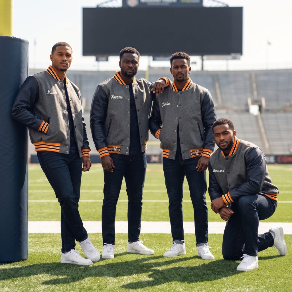 Football Team Jackets With Embroidery