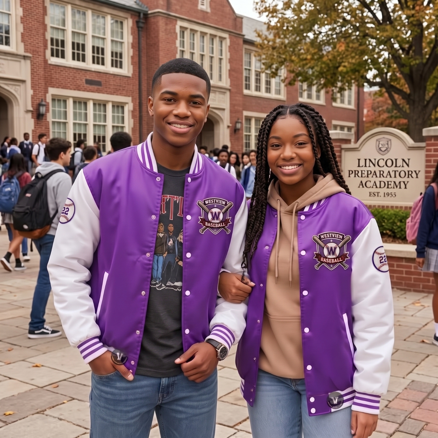 High School Baseball Jackets Custom Made