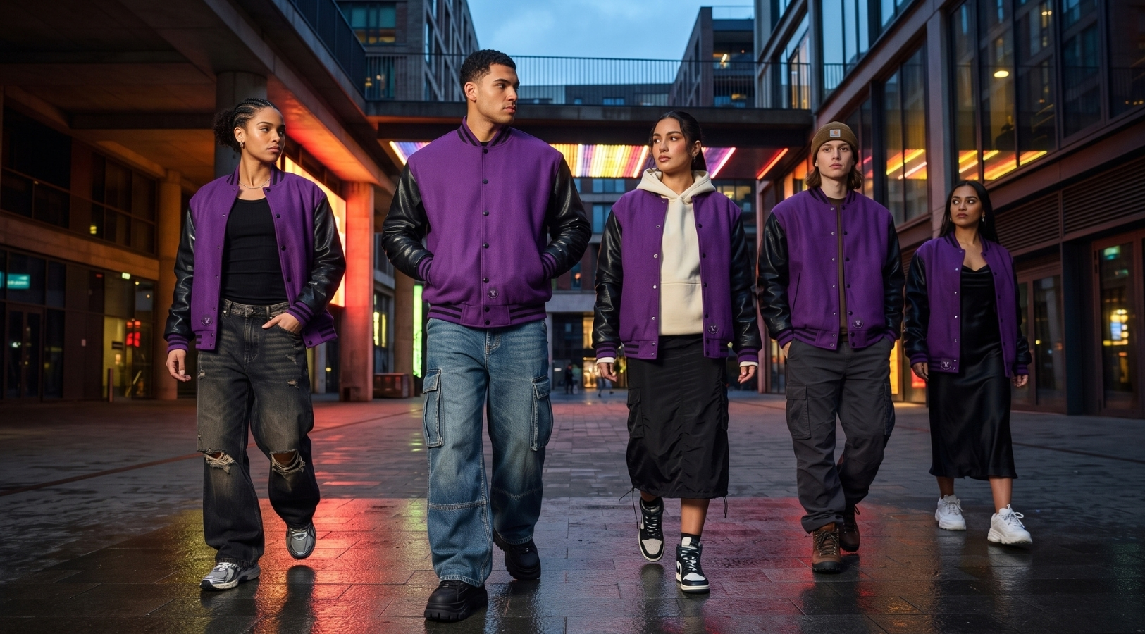 Oversized Varsity Jackets For Streetwear