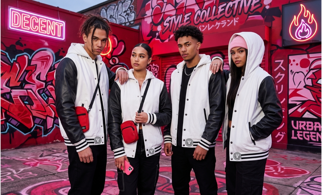 Streetwear Varsity Jackets for Teens