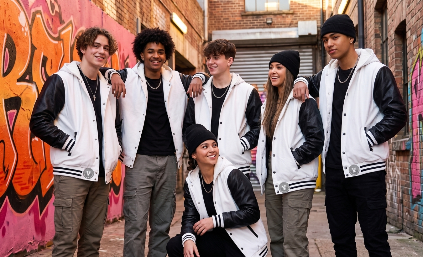 Streetwear Varsity Jackets for Teens