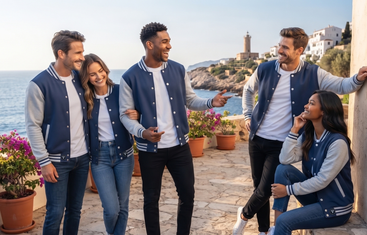 Varsity Jackets For E-Commerce Branding