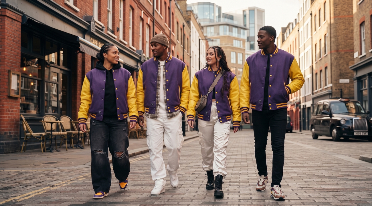 Varsity Jackets Streetwear Fashion in UK