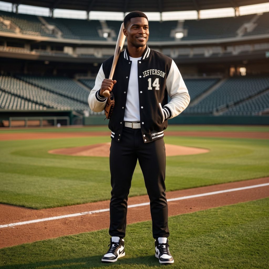 White And Black Baseball Jackets White And Black Baseball Jackets